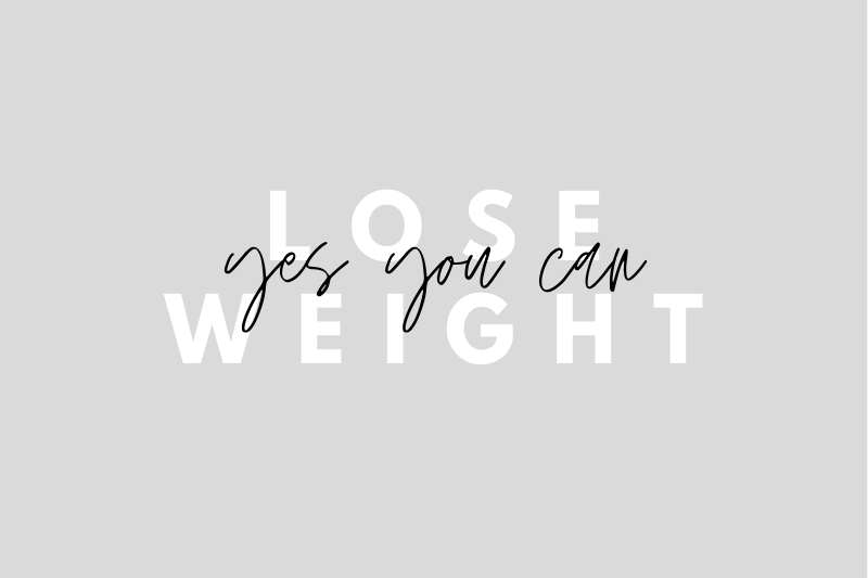 How to lose weight & keep it off